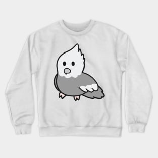 Cute Whiteface Cockatiel Crewneck Sweatshirt